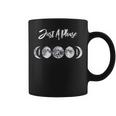 Just A Phase Moon Cycle Phases Of The Moon Astronomy Design Coffee Mug