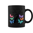 Kids 2 Year Old Butterfly BirthdayShirt Girls 2Nd Party Gift Coffee Mug