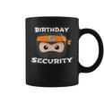 Kids Birthday Security Ninja Squad Mom Dad Siblings Clan Coffee Mug