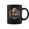 Leopard Baseball Mama Lightning Bolt Sport Mom Mothers Day Coffee Mug