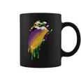 Leopard Lip With Tongue Out Women Love Mardi Gras Parade Coffee Mug