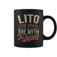 Lito From Grandchildren Lito The Myth The Legend Gift For Mens Coffee Mug