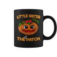 Little Sister Of The Patch Funny Matching Halloween Pumpkins Coffee Mug
