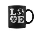 Love Earth Day 90S Vintage Recycling Earth Day Coffee Mug