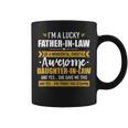 Lucky Fatherinlaw Of Awesome Daughterinlaw Gift For Mens Coffee Mug