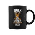 Lustiges Tiger Tassen Tiger sind süß, also bin ich ein Tiger, Witziges Spruch-Tassen