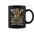 Made In 1943 80 Years Old 80Th Birthday Gifts For Men Coffee Mug