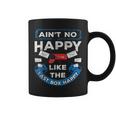 Mail Carrier Mailman Aint No Happy Like The Last Box Happy Coffee Mug