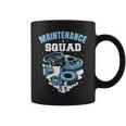 Maintenance Squad Men Worker Maintenance Man Technician Coffee Mug