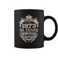 March 1973 50 Years Of Being Awesome 50Th Birthday V2 Coffee Mug