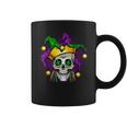 Mardi Gras Skull New Orleans Louisiana Mobile Alabama 2023 Coffee Mug