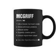 Mcgriff Definition Meaning Name Named _ Funny Coffee Mug