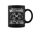 Mechanic Dad Mechanics Fathers Day Dads Birthday Gift V2 Coffee Mug