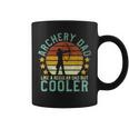 Mens Archery Dad | Funny Fathers Day Gift For Archer Bow Hunter Coffee Mug