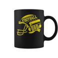 Mens Football Dad Helmet For Men Proud Fathers Day College Season Coffee Mug