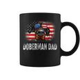 Mens Fun Doberman Dad American Flag Father’S Day Bbnk Coffee Mug