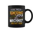 Mens Funny Machinist Operator Vintage Fathers Day Gift For Dad Coffee Mug