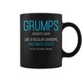 Mens Grumps Gift Like A Regular Grandpa Definition Cooler Coffee Mug