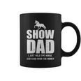 Mens Horse Show Dad Funny Horse Fathers Day Gift Coffee Mug