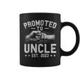 Mens Promoted To Uncle 2023 For First Time Uncle New Uncle Coffee Mug