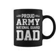 Mens Proud Army National Guard Dad American Flag Patriotic Gift Coffee Mug