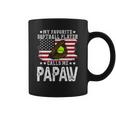 Mens Softball Papaw My Favorite Softball Player Calls Me Papaw Coffee Mug