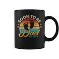 Mens Soon To Be Dad 2023 Fathers Day First Time Dad Pregnancy Coffee Mug
