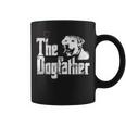 Mens The Dogfather Labrador DadFathers Day Gift Coffee Mug
