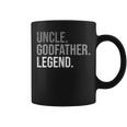 Mens Uncle Godfather Legend Best Godfather Proposal Baptism Coffee Mug
