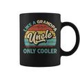 Mens Uncle Like A Grandpa Only Cooler Vintage Dad Fathers Day Coffee Mug