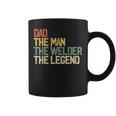 Mens Vintage Dad Man Welder Legend Gift Welding Father Weld Daddy Coffee Mug
