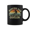Mens Vintage Surfing Dad Just Like A Normal Dad Only Cooler Coffee Mug