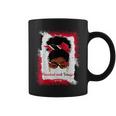Messy Bun Trinidad And Tobago Flag Womens Woman Girl Coffee Mug