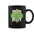Mom Of The Birthday Boy Soccer Mom For Birthday Boy Coffee Mug