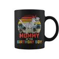Mommy Dinosaur Birthday Boy Mom Matching Family Coffee Mug