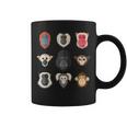 Monkey Chimpanzee Gorilla Spider Monkey Squirrel Monkey Coffee Mug
