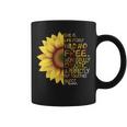 Mother Grandma Sunflower She Was Life Itself Wild And Free 45 Mom Grandmother V2 Coffee Mug