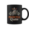 Motorcycle Queen Biker Girl Vintage Motorbike Biker Women Gift For Womens Coffee Mug