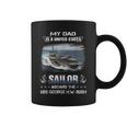 My Dad Is A Sailor Aboard The Uss George HW Bush Cvn 77 Coffee Mug