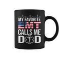 My Favorite Emt Calls Me Dad Fathers Day Gift Coffee Mug