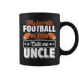 My Favorite Football Player Calls Me Uncle Fathers Day Cute Coffee Mug