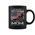 My Favorite Veteran Is My Mom - Flag Mother Veterans Day Coffee Mug