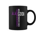 My God Is Stronger Than Pancreatic Cancer Awareness Warrior Coffee Mug
