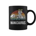 Nanasaurus Nana Dinosaurs Dad & Baby Fathers Day Gift Coffee Mug