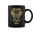 Never Underestimate The Power Of Borns Personalized Last Name Coffee Mug