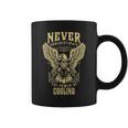 Never Underestimate The Power Of Cooling Personalized Last Name Coffee Mug