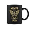 Never Underestimate The Power Of Eagle Personalized Last Name Coffee Mug