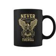 Never Underestimate The Power Of Farewell Personalized Last Name Coffee Mug