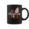 Oh Christmas Tree Cakes Debbie Funny Christmas Snack Cake Coffee Mug