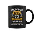 Oktober 1950 Lustige Geschenke 72 Geburtstag Tassen